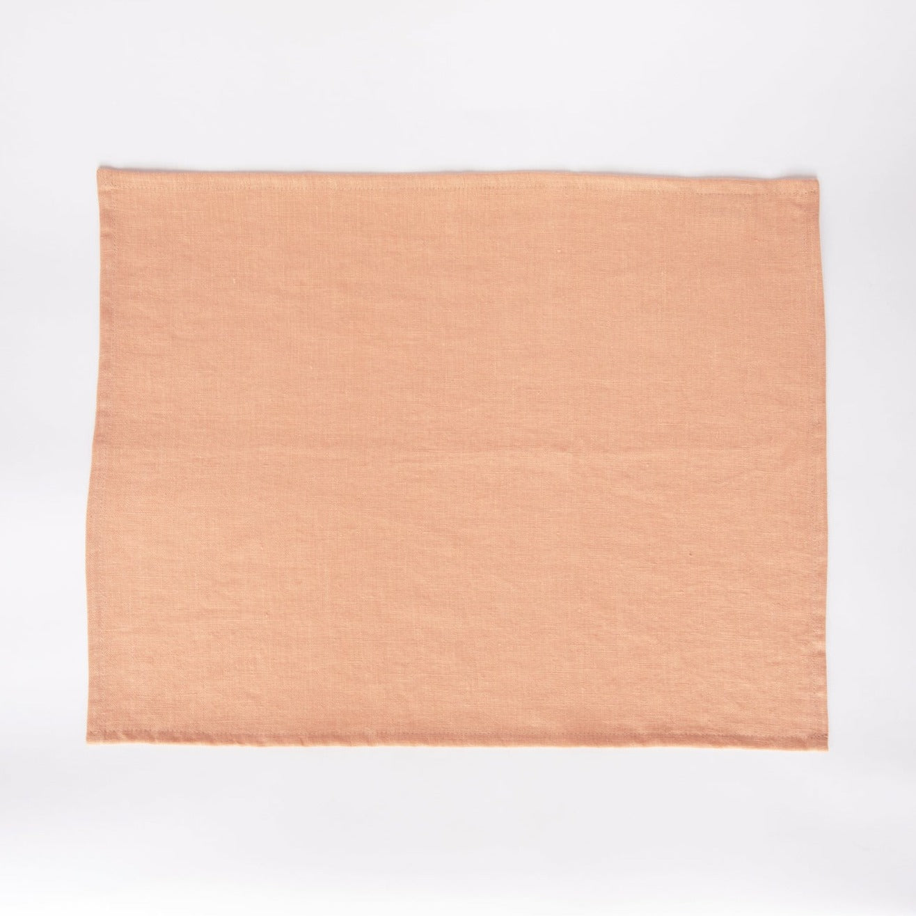 Linen Placemat - Peach (set of 2)