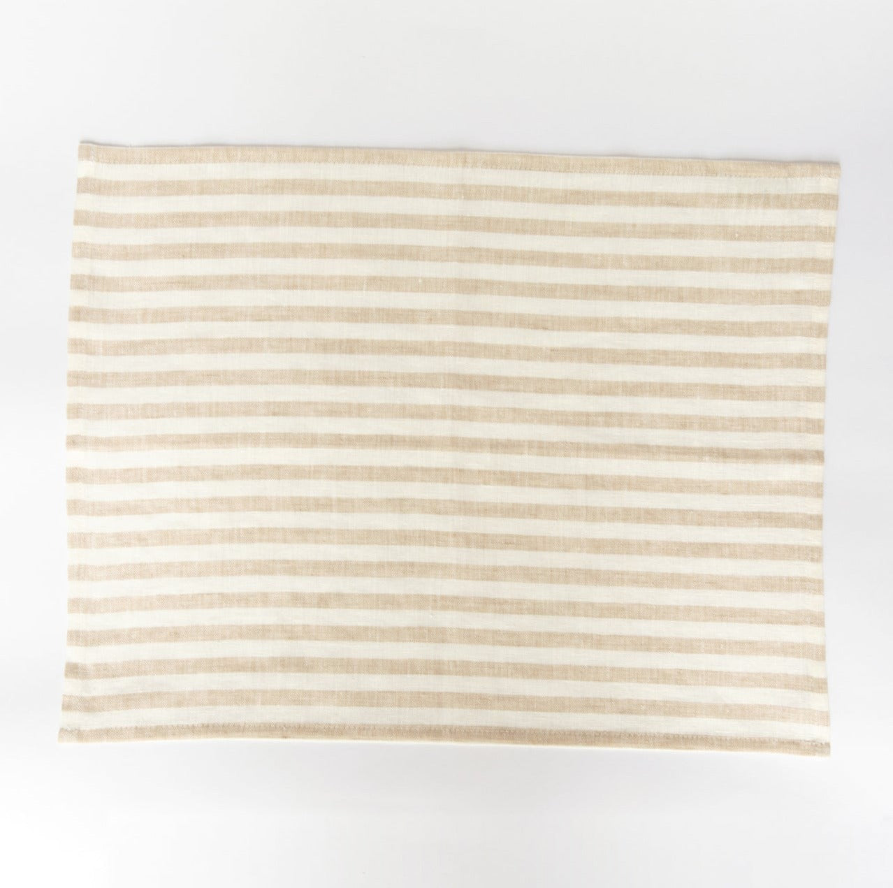 Linen Placemat - Natural Stripe (set of 2)