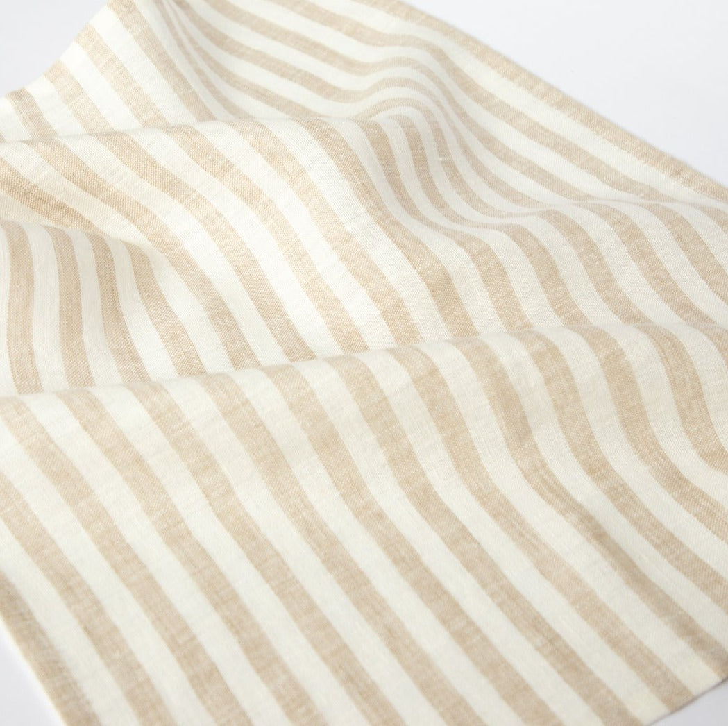 Linen Placemat - Natural Stripe (set of 2)
