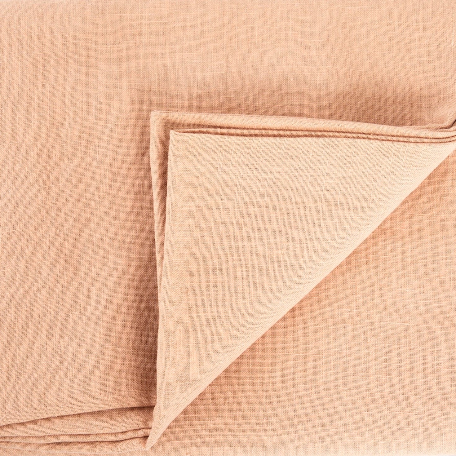 Linen Tablecloth - Peach