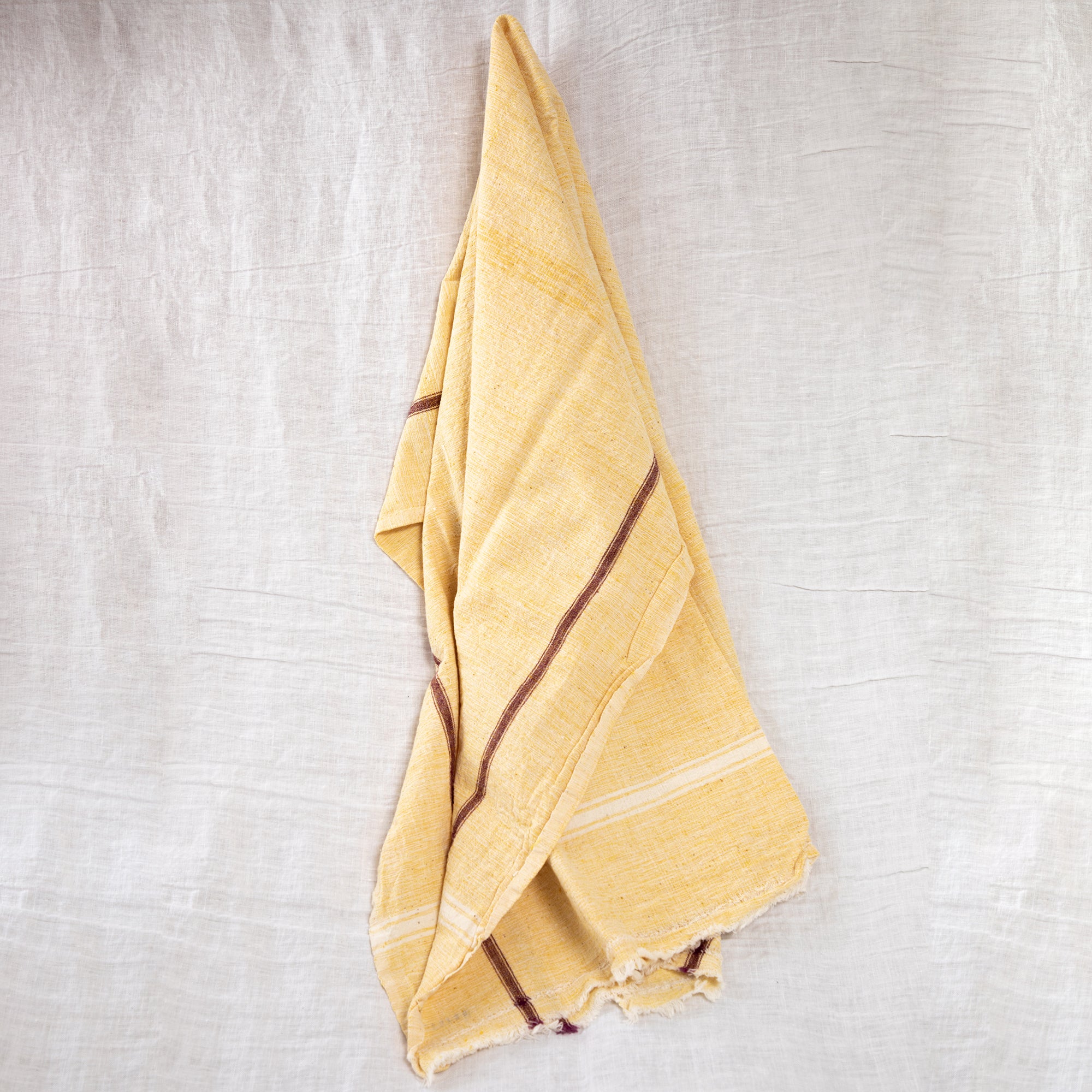 Chambray Towel - Yellow