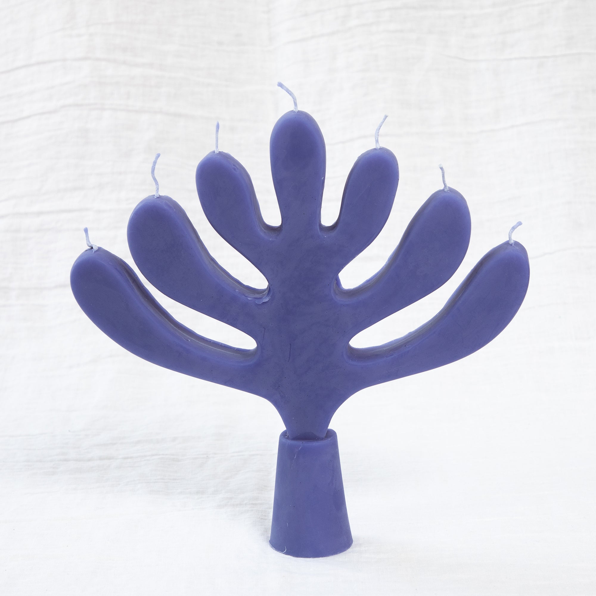 Tree of Light Candle - Lavender Blue