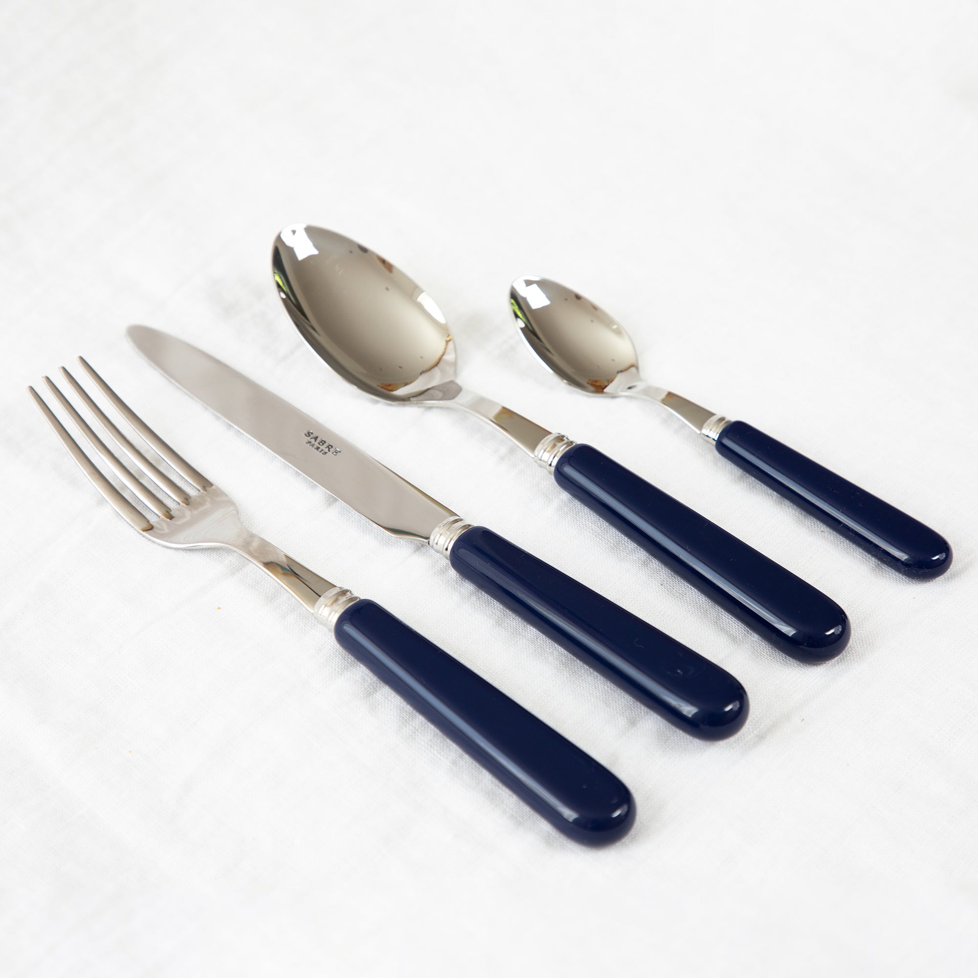 POP Cutlery 4 Pc Set - Navy Blue