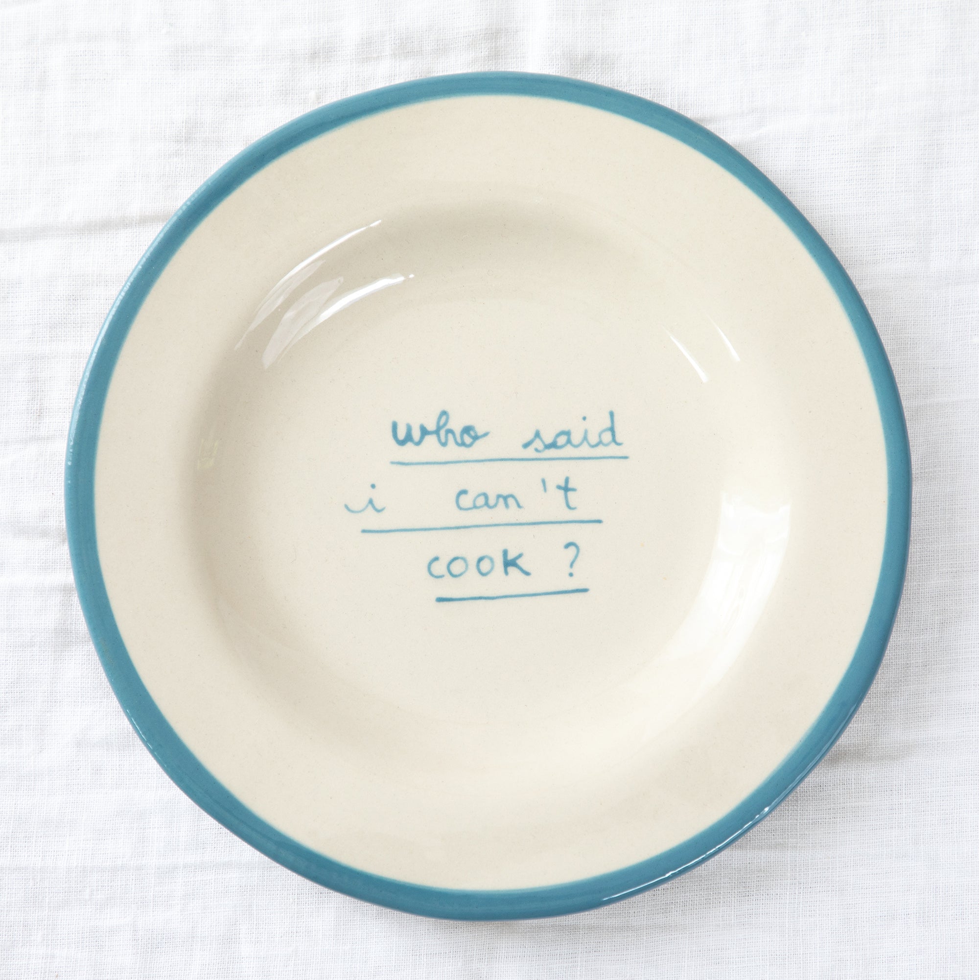 Laetitia Rouget - Who Said I Can't Cook Plate