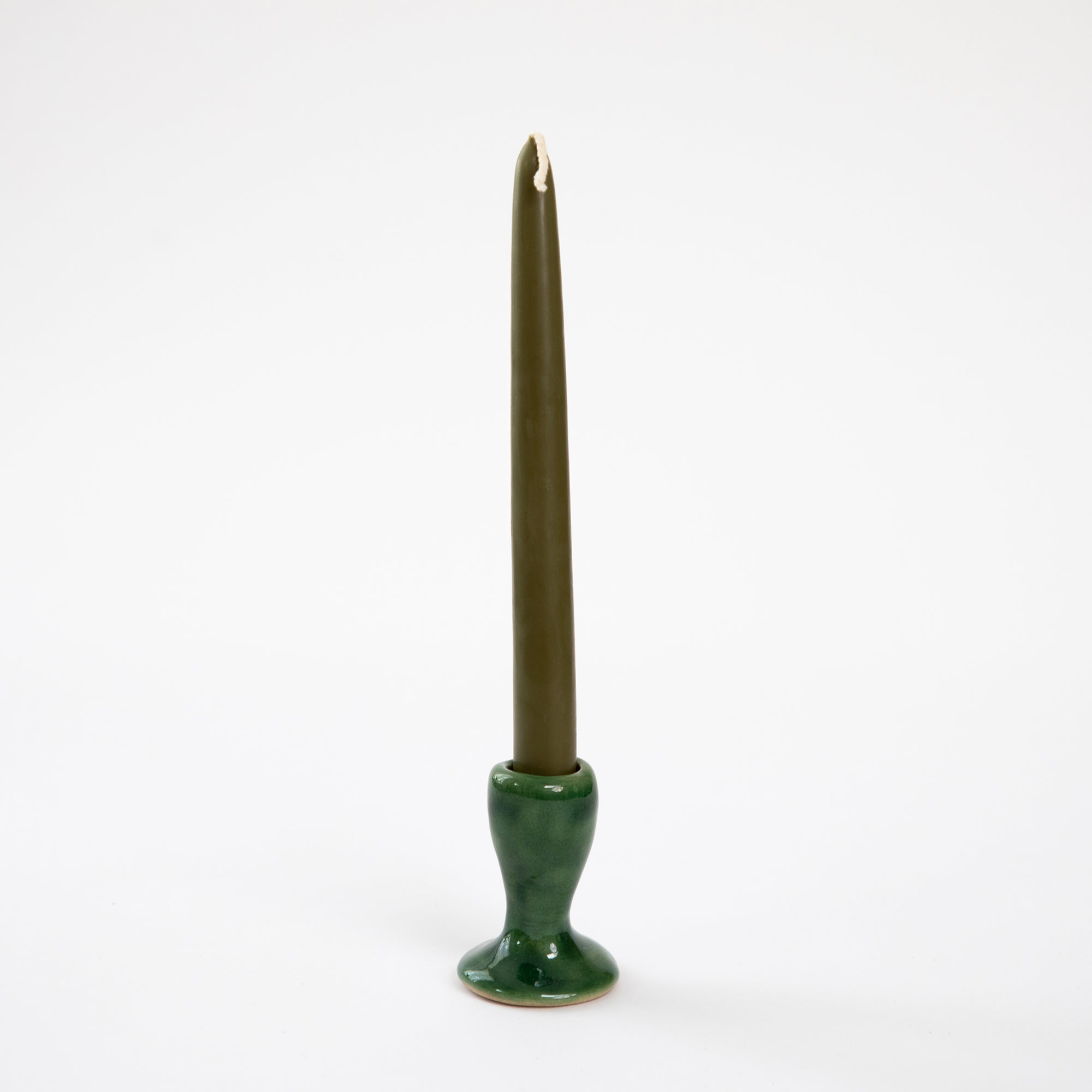 Jade Paton Candle Holders - Jade