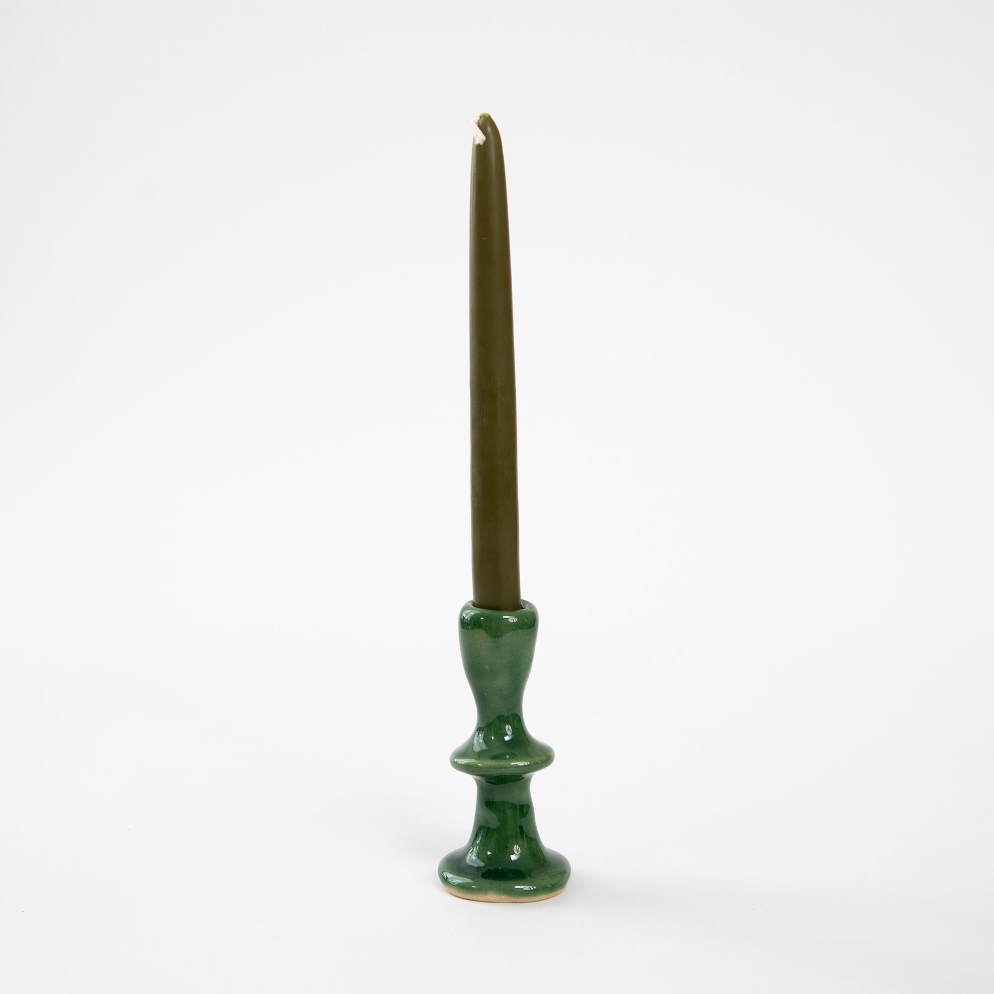 Jade Paton Candle Holders - Jade