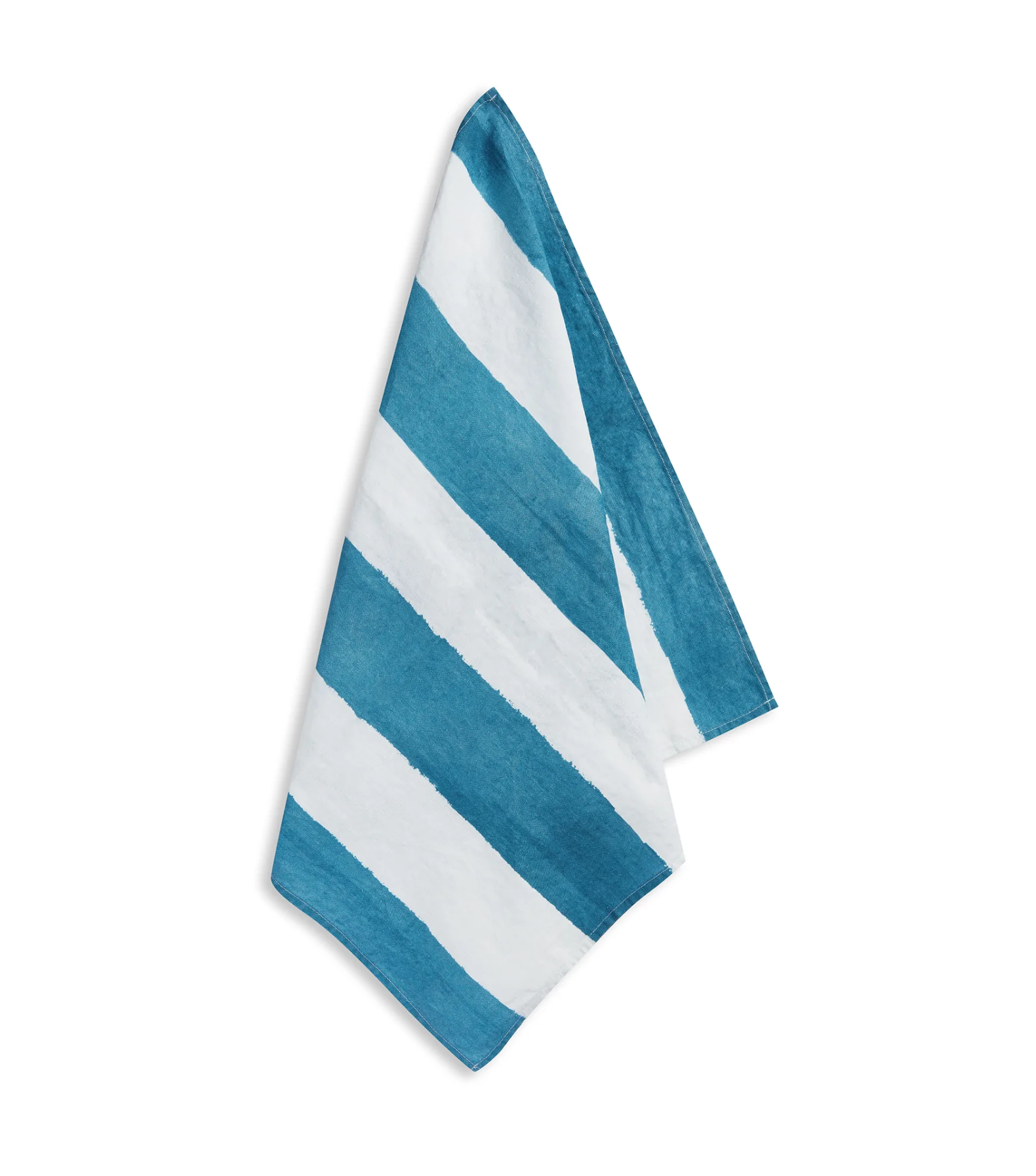 Stripe Linen Napkin - Blue & White (set of 4)